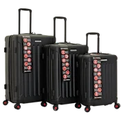 Bell + Howell 3-Piece Luggage Set with Built in Luggage Scale