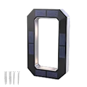 Infinite Basics Solar LED House Number Sign (6.7")