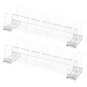 2-Pack: The Shelf-Ready Cap Organizer