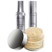 Invaincu Health Intensifying Serum, Exfoliating Facial Peel & Moisturizer Set