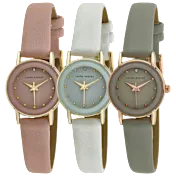 Laura Ashley Mini PU Strap Watch