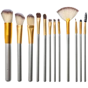 Makeup Brush Studio 12-Piece Set with Travel Case