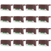 Paquete de 16: Luces Solares LED para Escaleras y Terrazas Infinite Basics