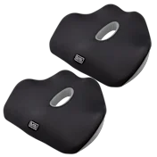2-Pack: Black + Decker Race Car Foam Seat Cushion