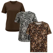 3-Pack: HUE Perfect Vintage Wash Tees