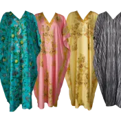 Winlar Printed Maxi Caftan