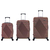 TUCCI Italy Travola 3-Piece Hardside Luggage Set
