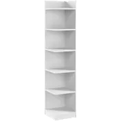 Universal 15W Tall Corner Bookshelf