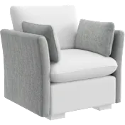 Bush Home Sienna Modular Arm Set with Pillows - Arms Only, Seating Sold Separate