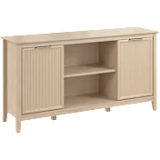 Camille 58W Fluted TV Stand with Storage