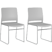 2-Pack: Envision Stackable Chairs