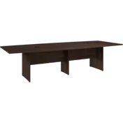 120-inch Office Conference Table with Wood Base