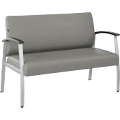 Arrive Waiting Room Loveseat with Arms