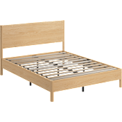 Vera Queen Platform Bed Frame with Headboard