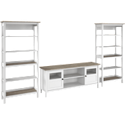 Mayfield 60W TV Stand with Bookcases