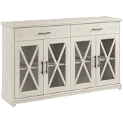 Lennox 60W Farmhouse TV Stand for 75 Inch TV