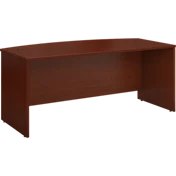 Series C 72W x 36D Bow Front Desk