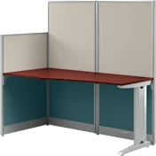 Office in an Hour 65W x 33D Straight Cubicle Desk