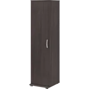 Universal Tall Narrow Storage Cabinet with Door and Shelves