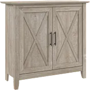 Key West Small Storage Cabinet with Doors and Shelves