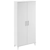 Somerset Tall Storage Cabinet with Doors and Shelves