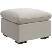 Bush Home Sienna Modular Storage Ottoman in Mist Taupe