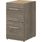 Office 500 16W 2 Drawer File Cabinet - Assembled