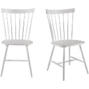 2-Pack: Windsor High Back Spindle Dining Chairs