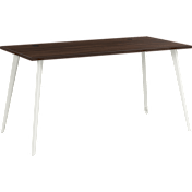 Vista 60W x 30D Computer Desk with Splayed Metal Legs
