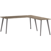Motiva 72W x 30D Table Desk with 48W Return
