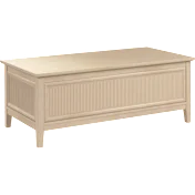 Camille 47W Fluted Lift Top Coffee Table with Storage