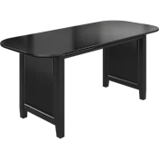 Camille 71W Fluted Base Dining Table