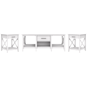 Key West Coffee Table with Set of 2 End Tables