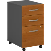 Series C 3 Drawer Mobile File Cabinet - Assembled