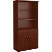 Series C 36W 5 Shelf Bookcase with Doors