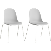 Gather Stackable Cafe Chairs - Set of 2