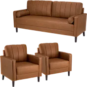 Max 77W Sofa and 32W Accent Chair - Set of 2
