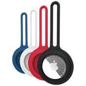 Paquete de 4: Hypergear AirCover Lazo de Silicona para AirTag (Multicolor)