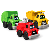 The Talking Animated Trucks (3-Pack)