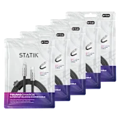 Paquete de 5: Cable Statik TsumoCharge de 6 Pies USB-C a Lightning