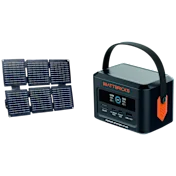 Wattbricks Portable 100W Power Station and Solar Panel Bundle