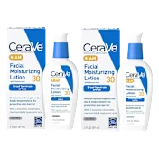2-Pack: CeraVe AM Facial Moisturizing  Lotion with Sunscreen Broad Spectrum