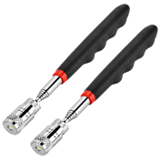 2-Pack: Ciana Magnetic Pick-Up Tool with LED Light for Hard to Reach Places