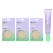 Paquete de 120: Pegatinas Puntuales de Hidrocoloide Glossmetics + 1 Gel de Tratamiento Puntual