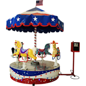 The Backyard Amusement Park Carousel
