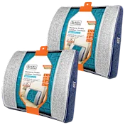 2-Pack: BLACK+DECKER Gel Lumbar Cushions with Cooling Gel