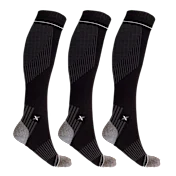 3-Pack: CopperFlux Support And Recovery Copper Knee High Compression Socks