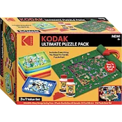 Kodak Ultimate Puzzle Pack with Puzzle Roll Mat & Puzzle Glue