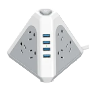Triangle Port Charger by 3PX (White)