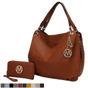 MKF Collection Fabienne Hobo Bag with Wallet by Mia K